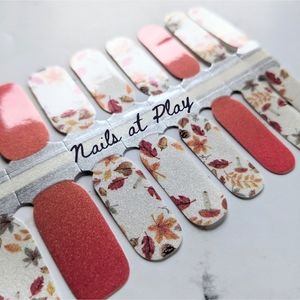 5 for $20 Nail Wraps- Fall Mushrooms